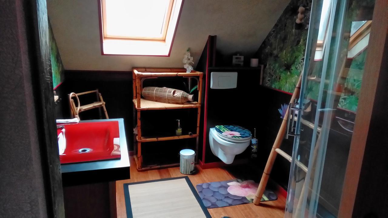 O Tour Du Monde Bed & Breakfast Cellettes  ภายนอก รูปภาพ